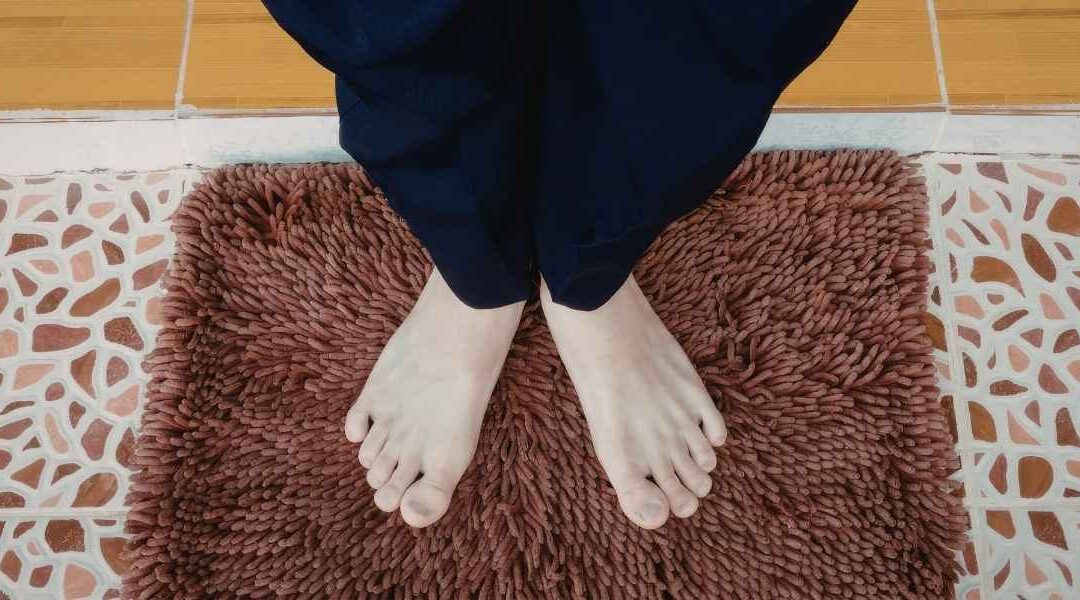 tapis de bain coordonné